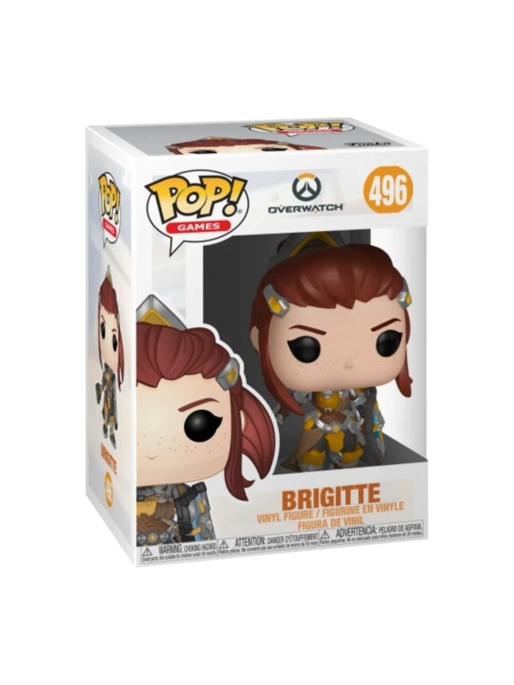 Funko POP! Video Games Overwatch Brigitte Figure #496!
